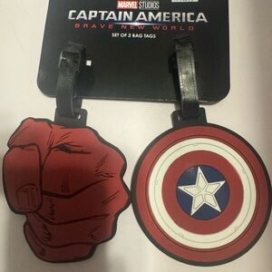 CAPTAIN AMERICA “Brave New World” Bag Tag Set (2-Pack)